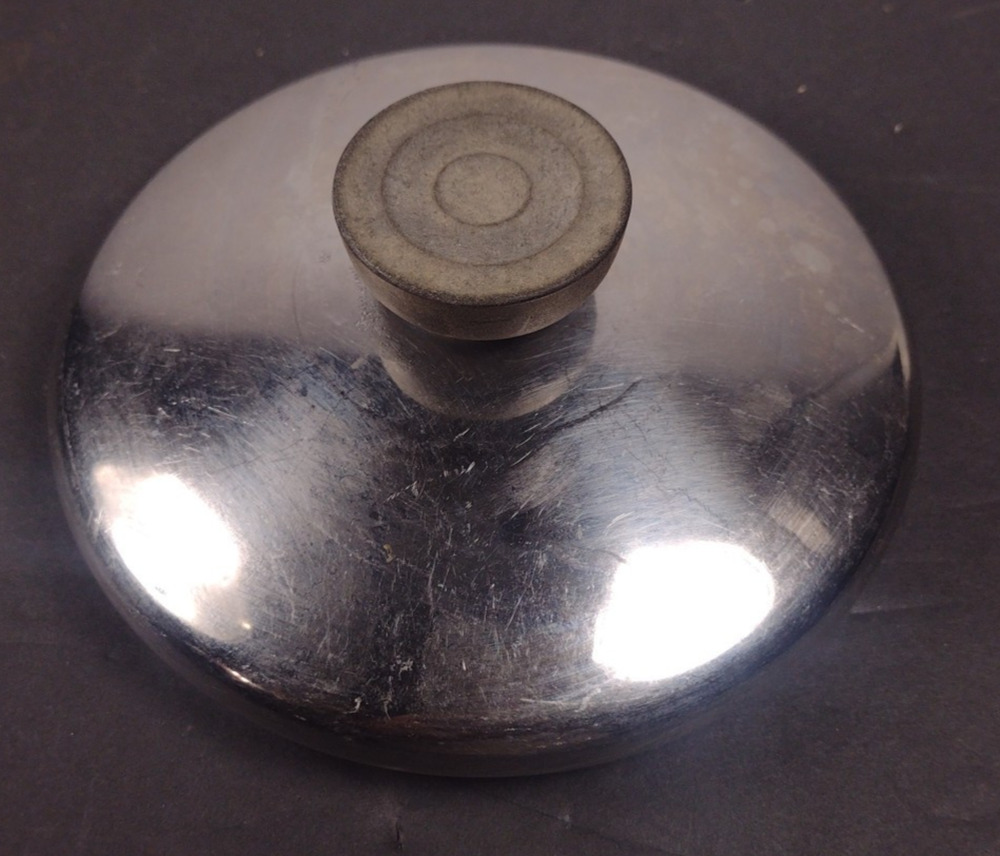 1801 Revere Ware 5 1/4" Diameter Lid U.S.A. Fits 5 1/2" diameter pans Lid